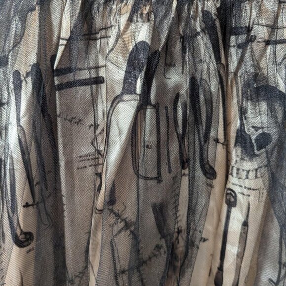 American Horror Story Dress Size Medium Halloween machete skull crinolen 2015 - Picture 7 of 15